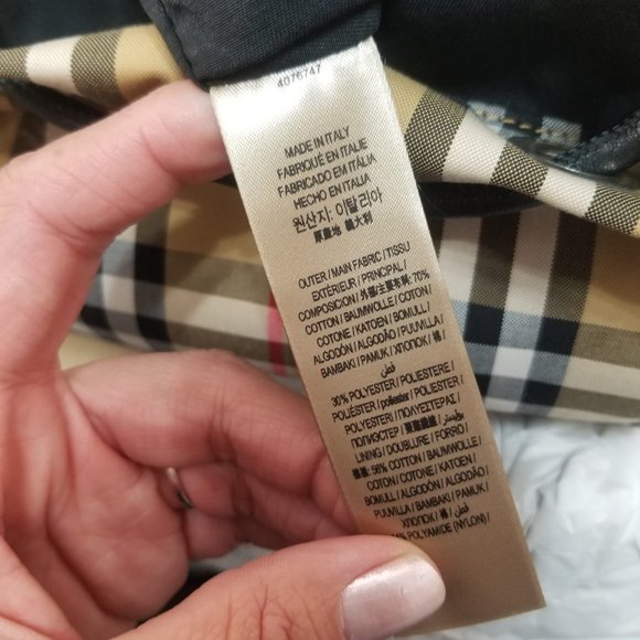 NWT Authentic Brand New BurBerry Medium Rucksack In Vintage Check Nylon - Picture 9 of 13